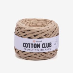 YARNART COTTON CLUB - PENYE KUMAŞ EL ÖRGÜ İPİ SÜTLÜ KAHVE - 7311