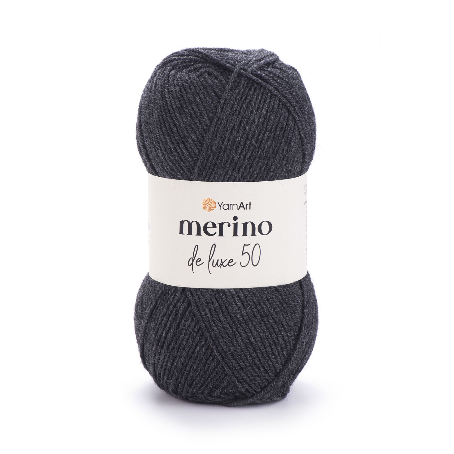 YARNART MERINO DE LUXE 50 - EL ÖRGÜ İPİ ANTRASİT - 359