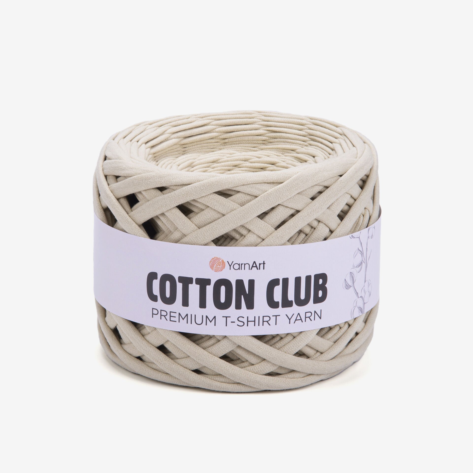 YARNART COTTON CLUB - PENYE KUMAŞ EL ÖRGÜ İPİ LİMON KÜFÜ - 7315