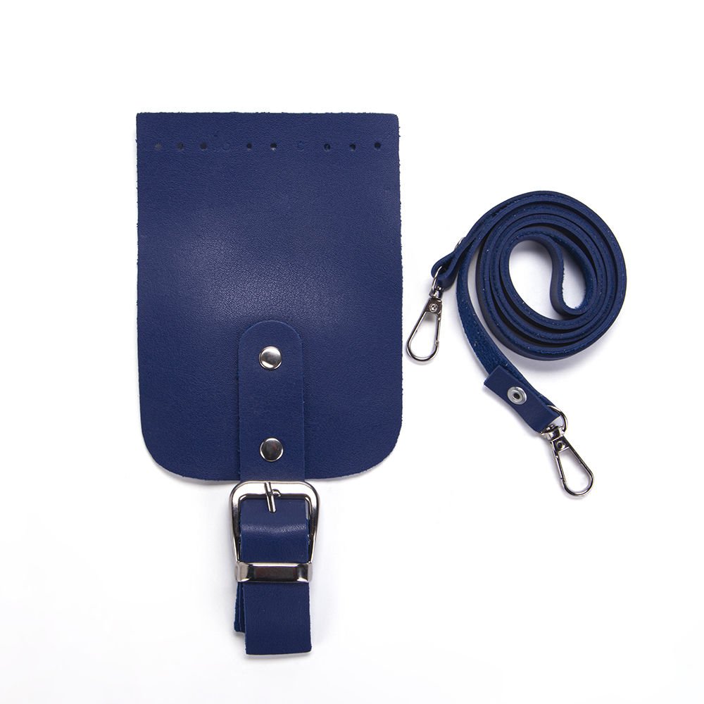 KAPAKLI MINI ÇANTA SETİ LACİVERT