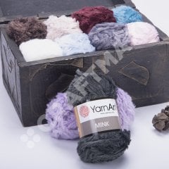 YARNART MINK - TÜYLÜ EL ÖRGÜ İPİ
