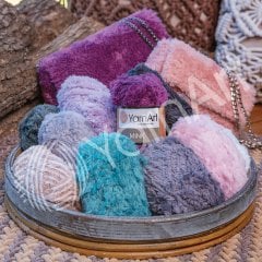 YARNART MINK - TÜYLÜ EL ÖRGÜ İPİ