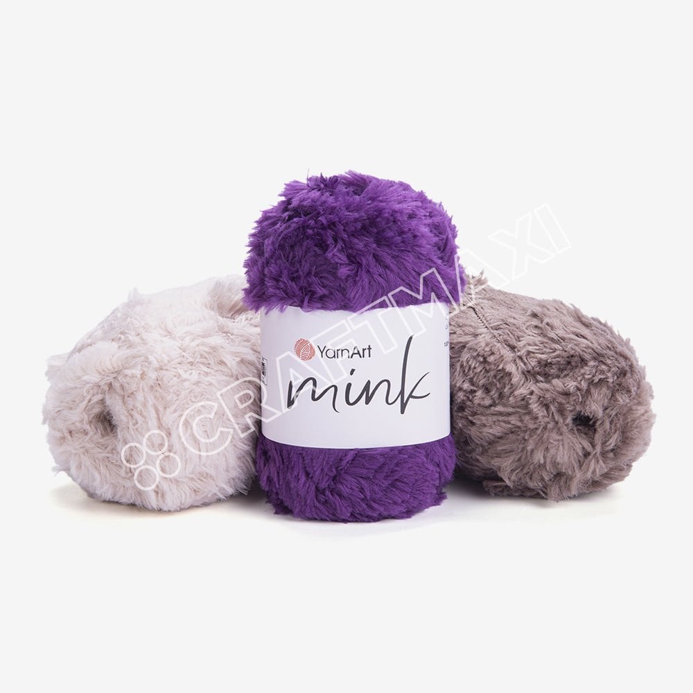 YARNART MINK - TÜYLÜ EL ÖRGÜ İPİ