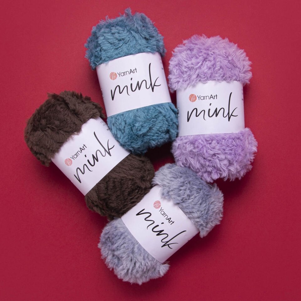 YARNART MINK - TÜYLÜ EL ÖRGÜ İPİ