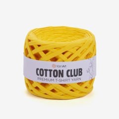 YARNART COTTON CLUB - PENYE KUMAŞ EL ÖRGÜ İPİ SARI - 7319