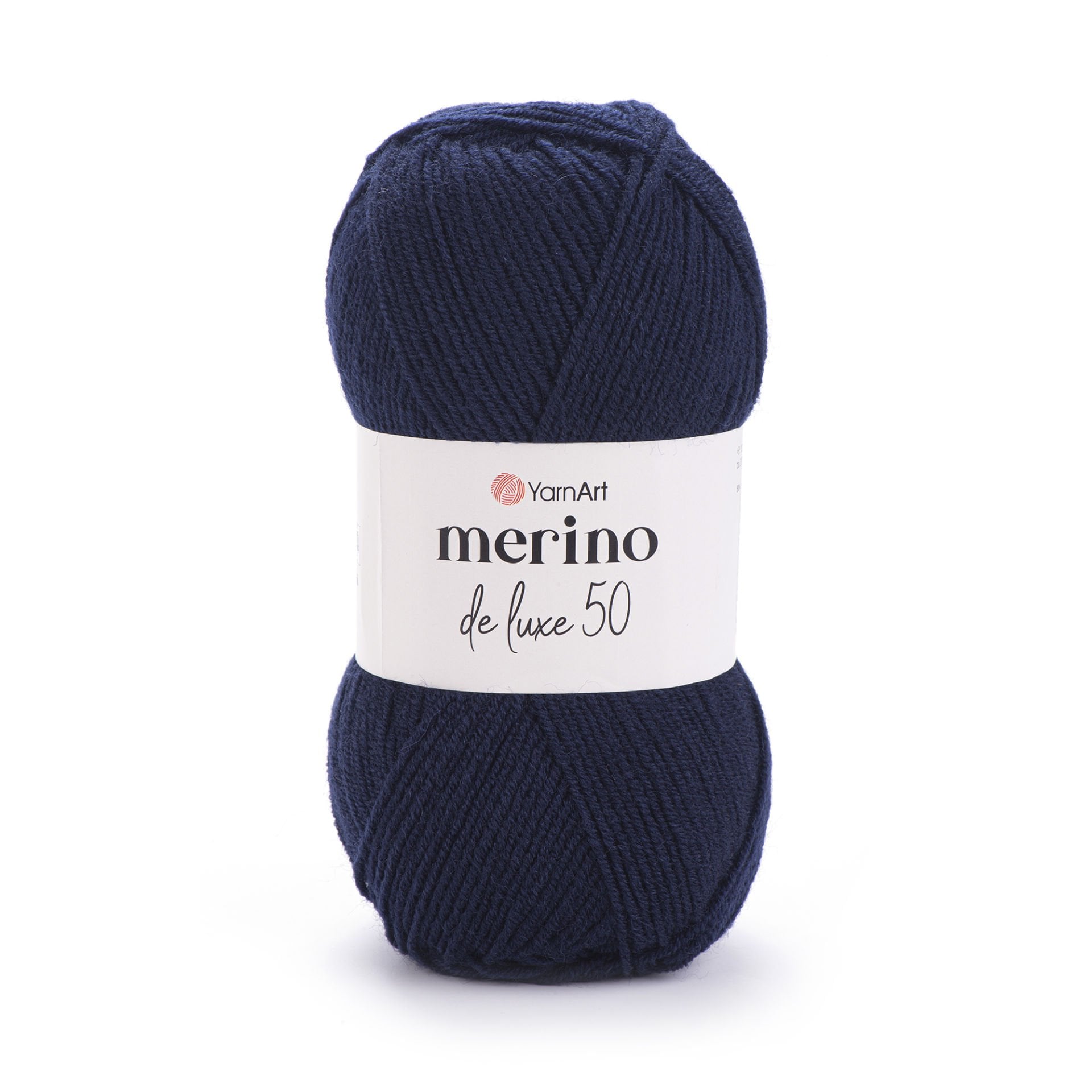 YARNART MERINO DE LUXE 50 - EL ÖRGÜ İPİ LACİVERT - 583