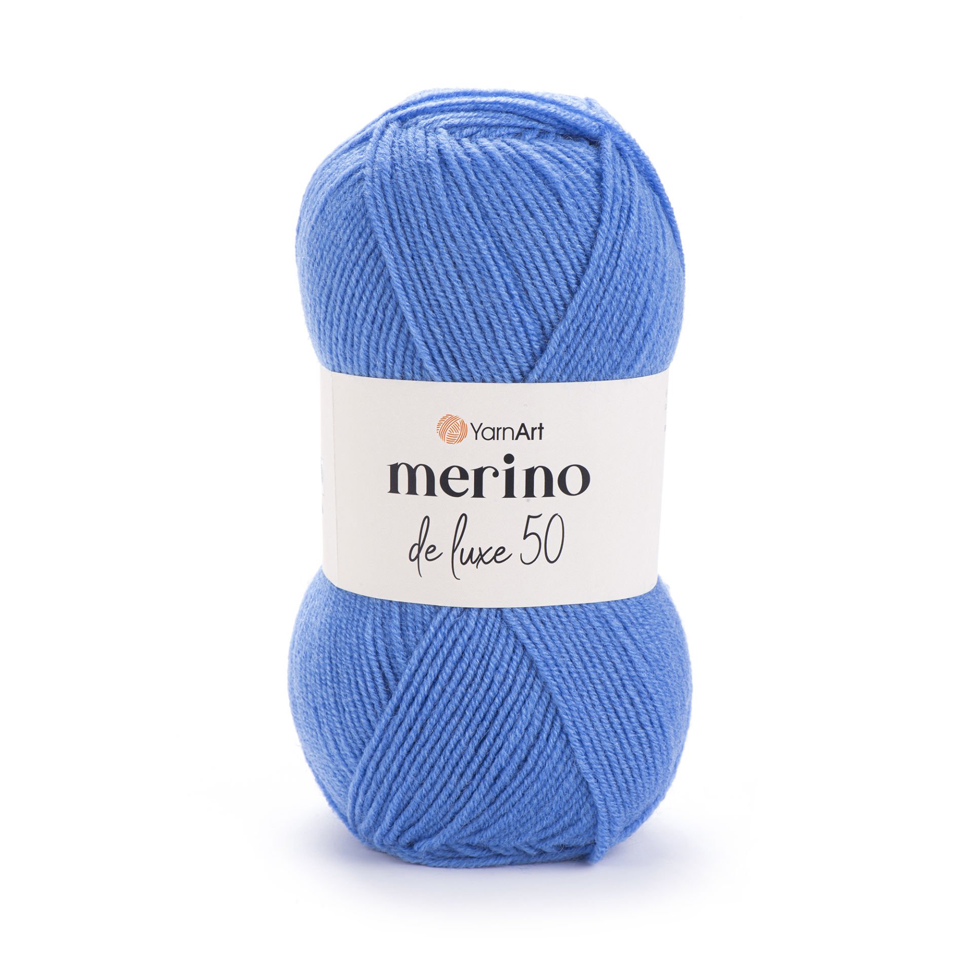 YARNART MERINO DE LUXE 50 - EL ÖRGÜ İPİ MAVİ - 600