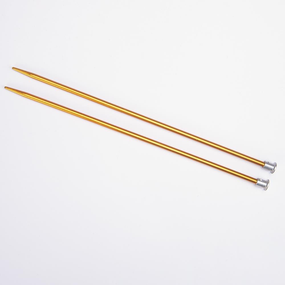 YARNART KLASİK KISA ÖRGÜ ŞİŞİ - 20 CM 4 MM - SARI