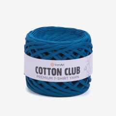 YARNART COTTON CLUB - PENYE KUMAŞ EL ÖRGÜ İPİ PETROL MAVİSİ - 7327