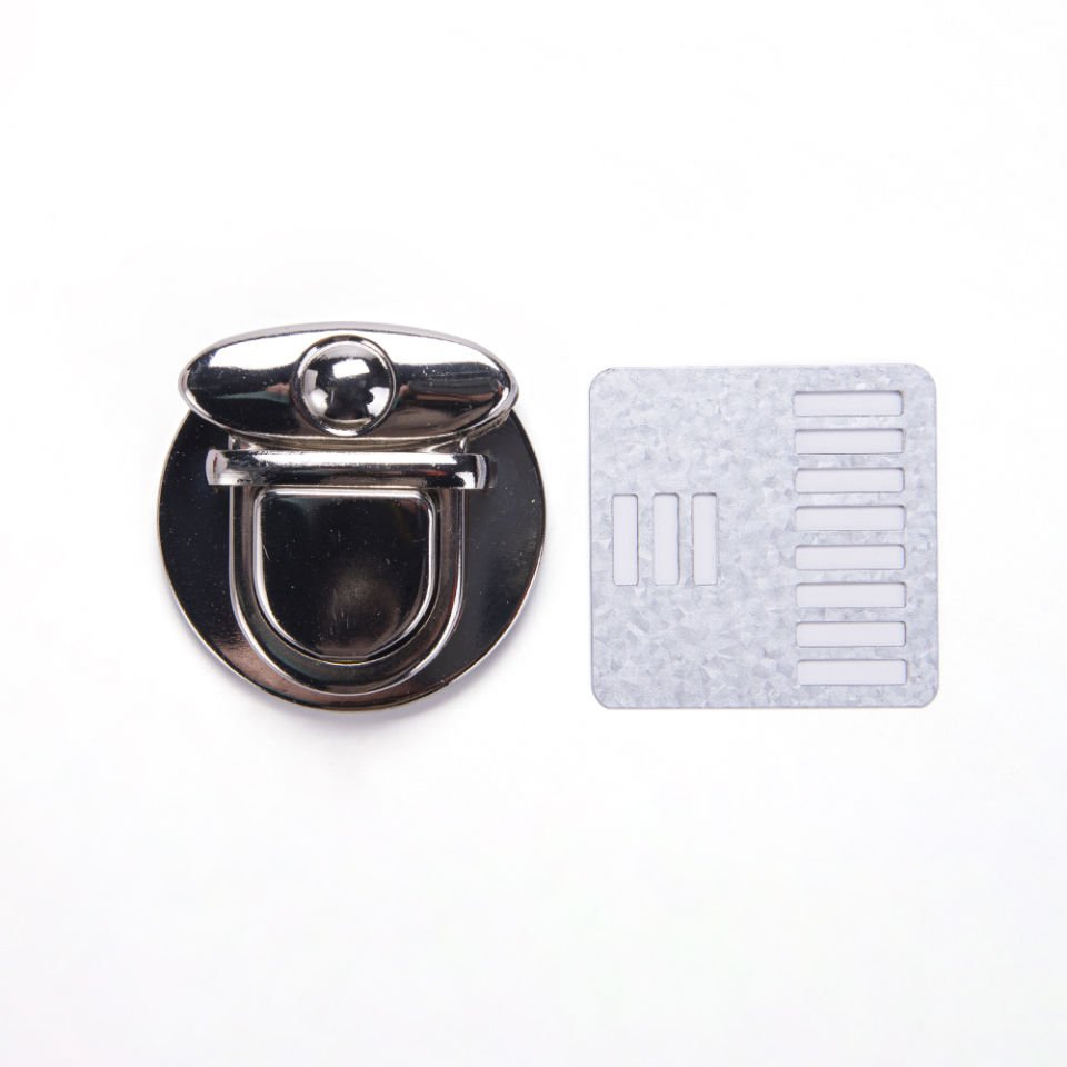 YUVARLAK ÇANTA KİLİDİ GÜMÜŞ