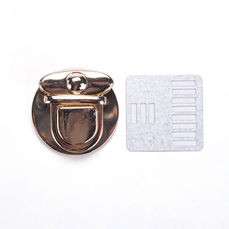 YUVARLAK ÇANTA KİLİDİ ROSE