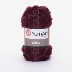 YARNART MINK - TÜYLÜ EL ÖRGÜ İPİ VİŞNE ÇÜRÜĞÜ - 339