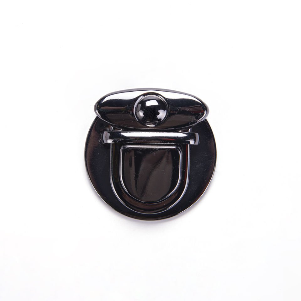 YUVARLAK ÇANTA KİLİDİ SİYAH