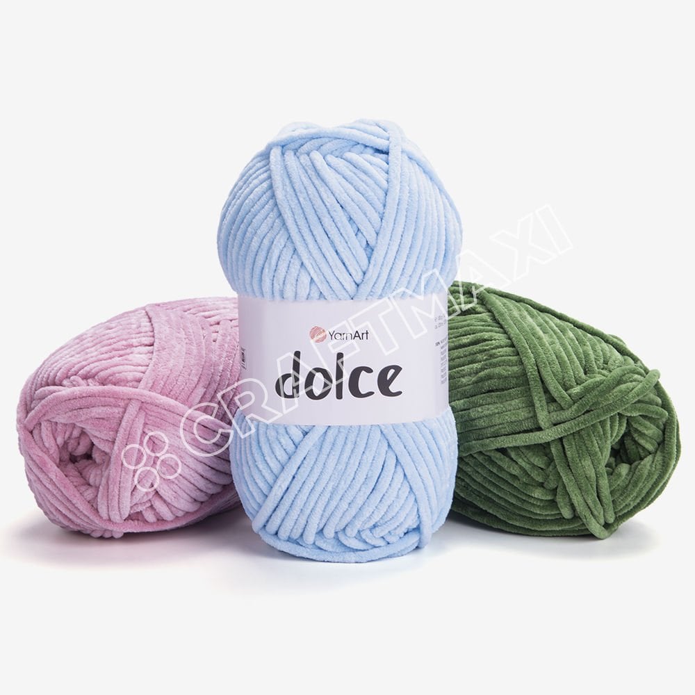 YARNART DOLCE - KADİFE EL ÖRGÜ İPİ