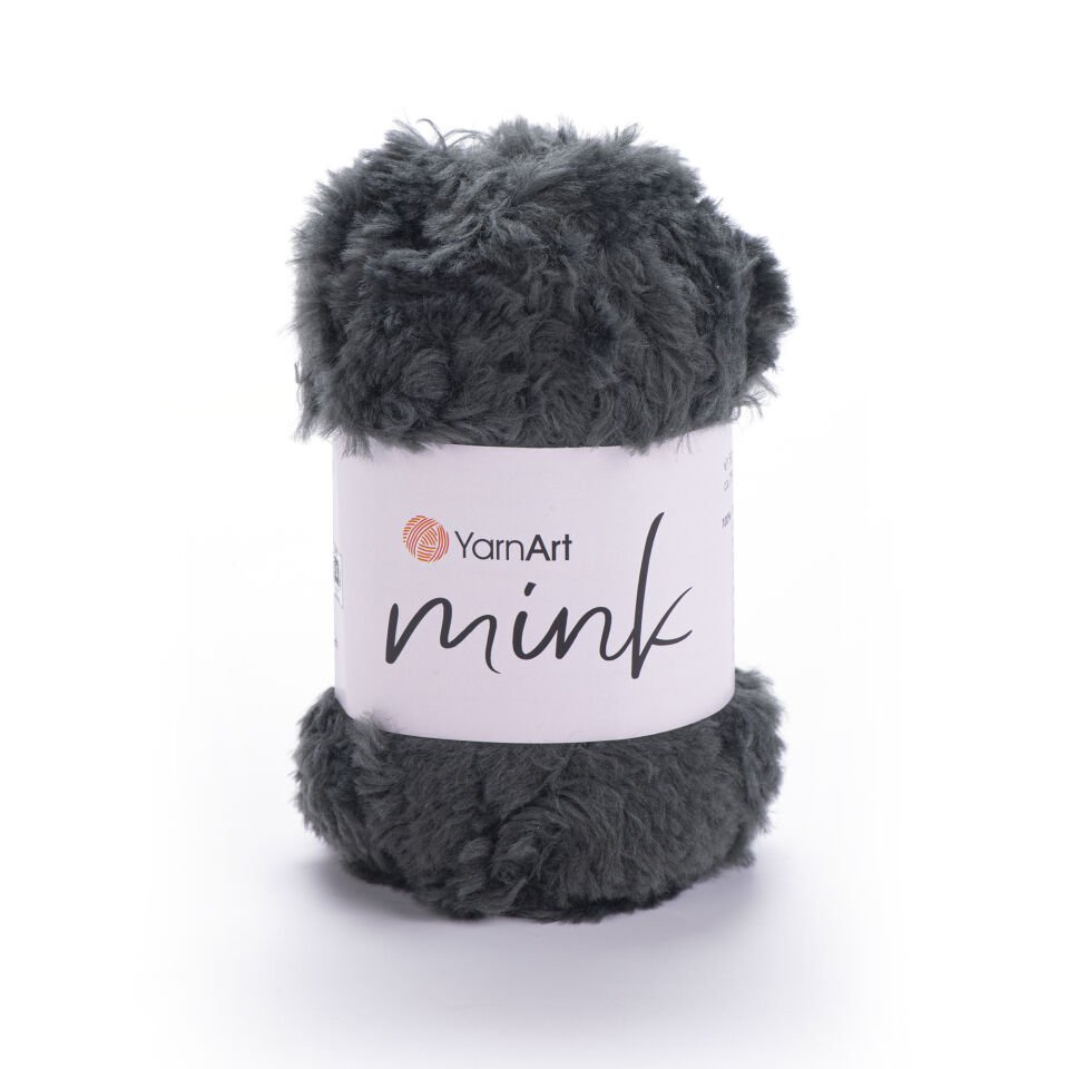YARNART MINK - TÜYLÜ EL ÖRGÜ İPİ FÜME - 343