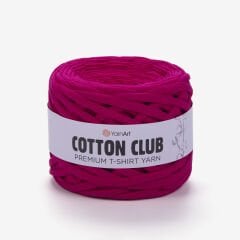 YARNART COTTON CLUB - PENYE KUMAŞ EL ÖRGÜ İPİ FUŞYA - 7338