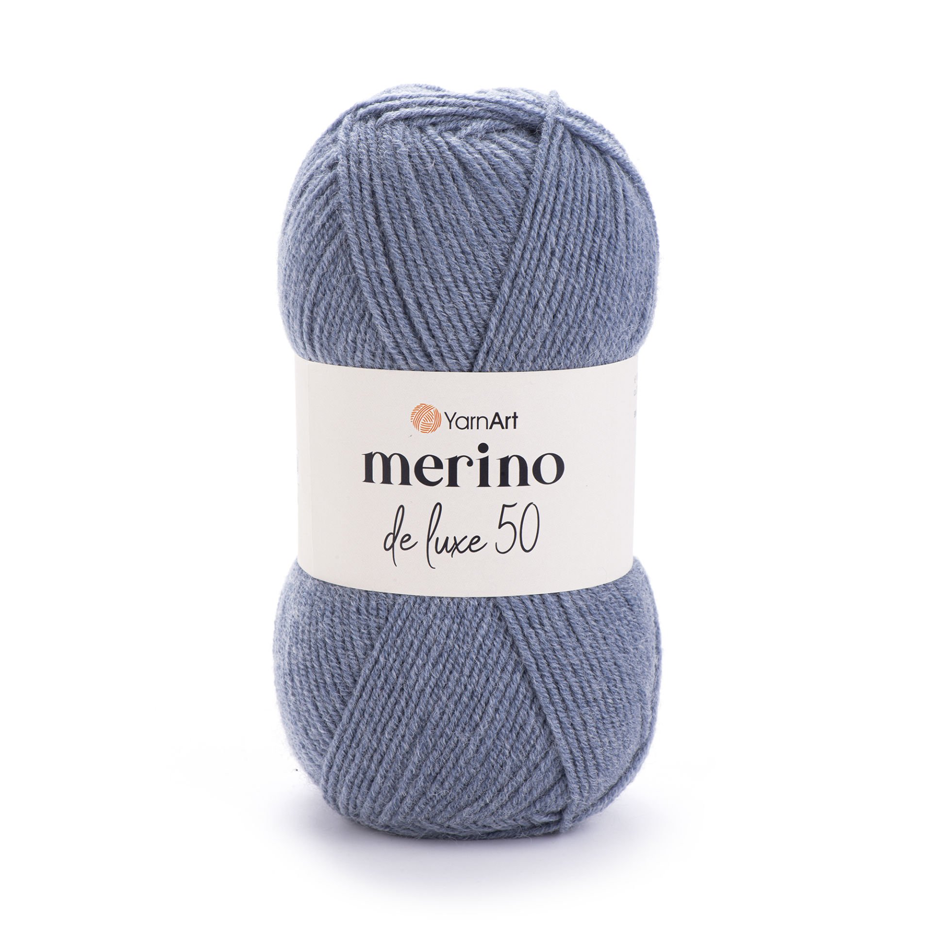 YARNART MERINO DE LUXE 50 - EL ÖRGÜ İPİ KOYU GRİ - 3864