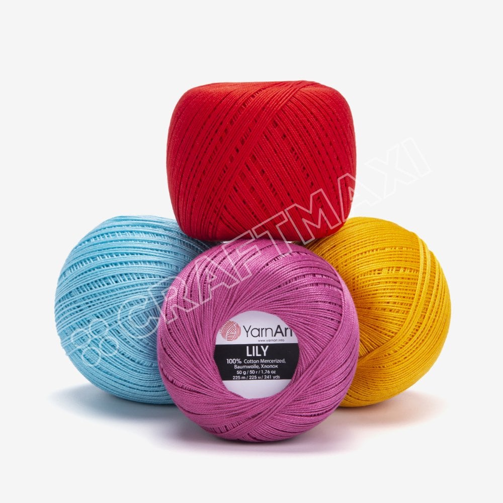 YARNART LILY - MERSERİZE DANTEL İPİ