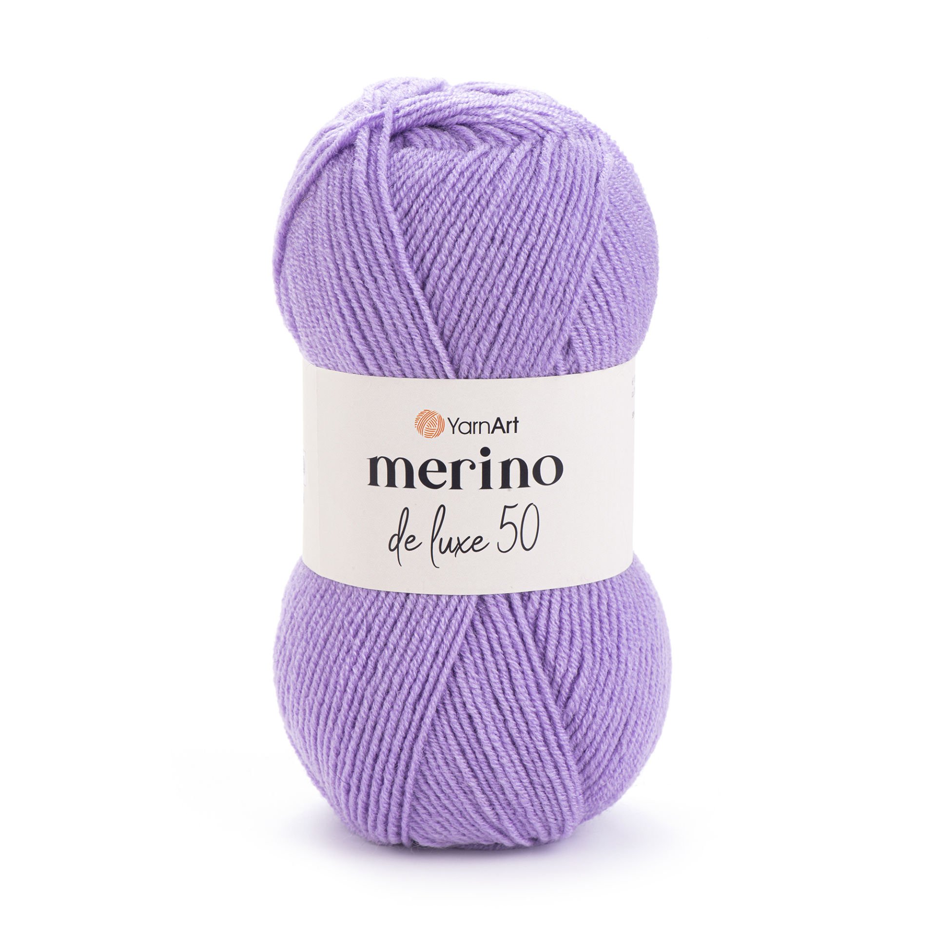 YARNART MERINO DE LUXE 50 - EL ÖRGÜ İPİ LİLA - 9560