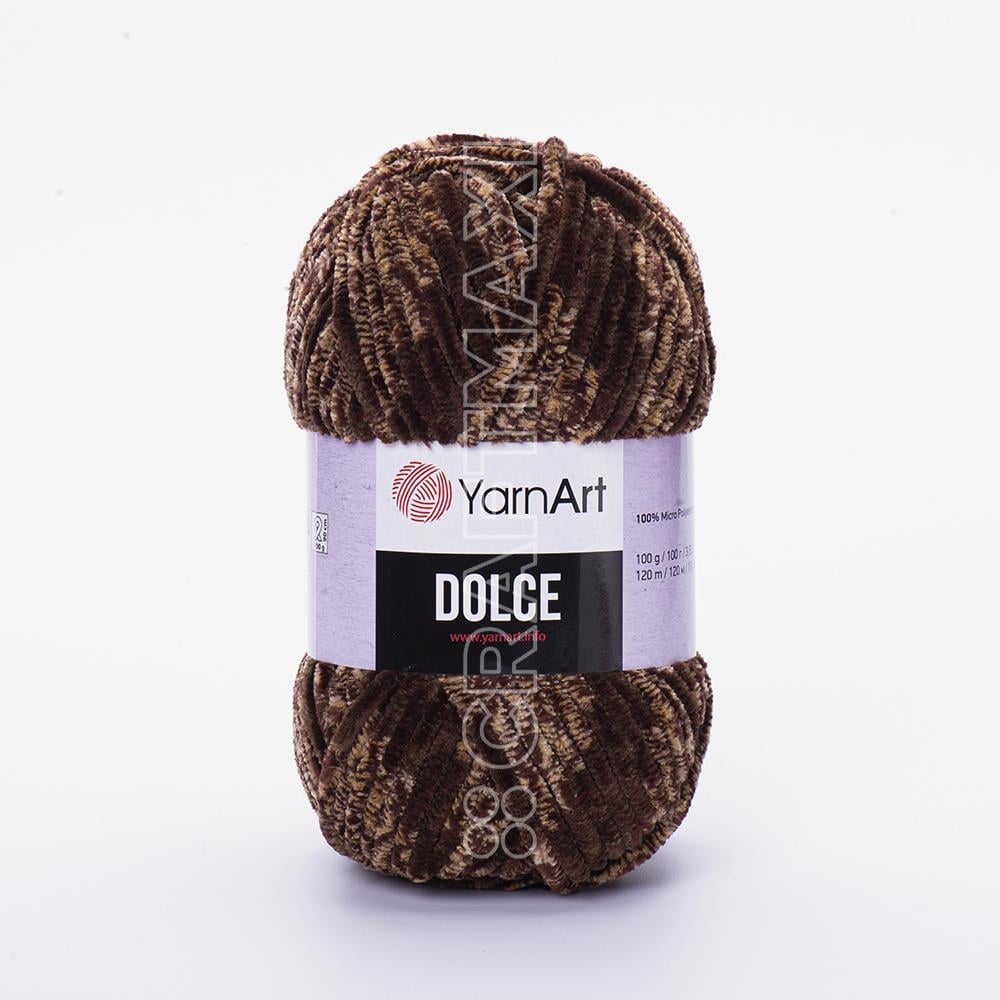 YARNART DOLCE - EBRULİ, KADİFE EL ÖRGÜ İPİ EBRULİ - 804