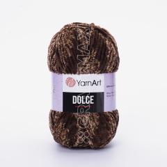 YARNART DOLCE - EBRULİ, KADİFE EL ÖRGÜ İPİ EBRULİ - 804