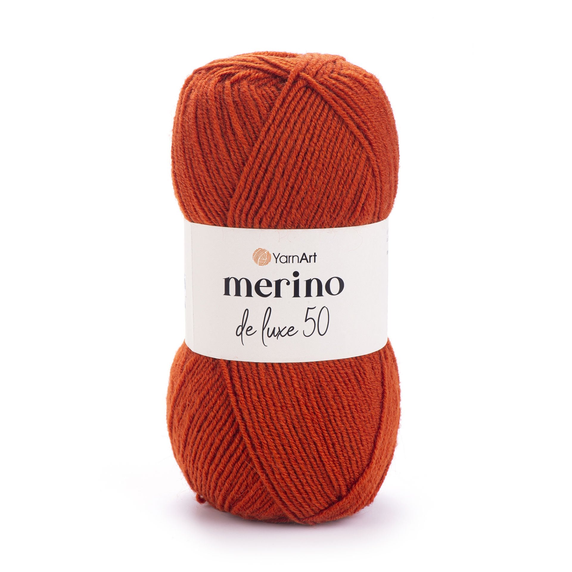 YARNART MERINO DE LUXE 50 - EL ÖRGÜ İPİ TURUNCU - 3027