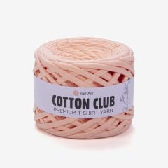 YARNART COTTON CLUB - PENYE KUMAŞ EL ÖRGÜ İPİ AÇIK SOMON - 7345