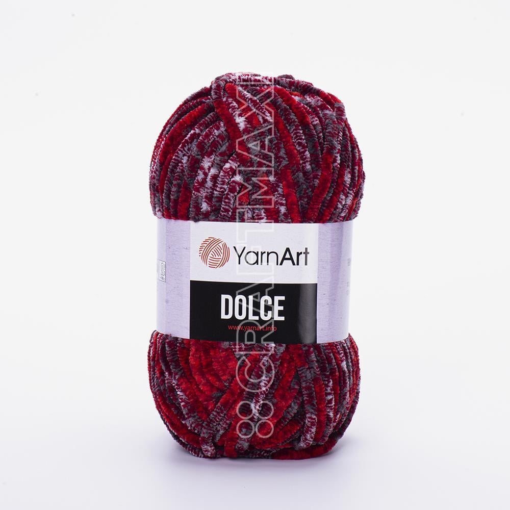 YARNART DOLCE - EBRULİ, KADİFE EL ÖRGÜ İPİ EBRULİ - 805