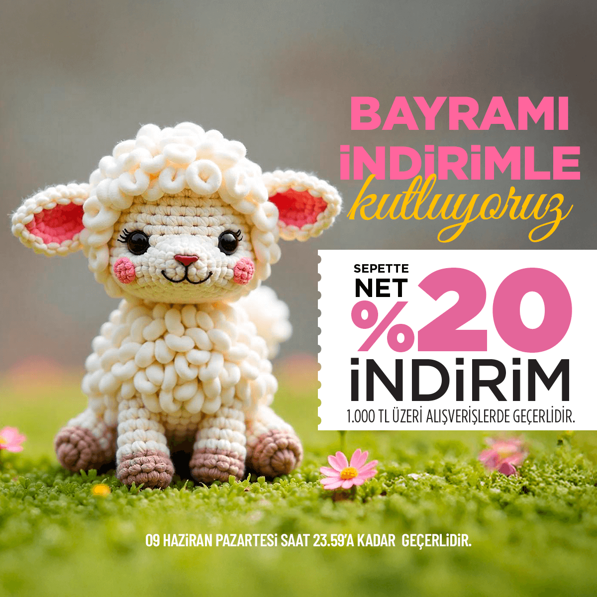 SEPETTE %20 İNDİRİM
