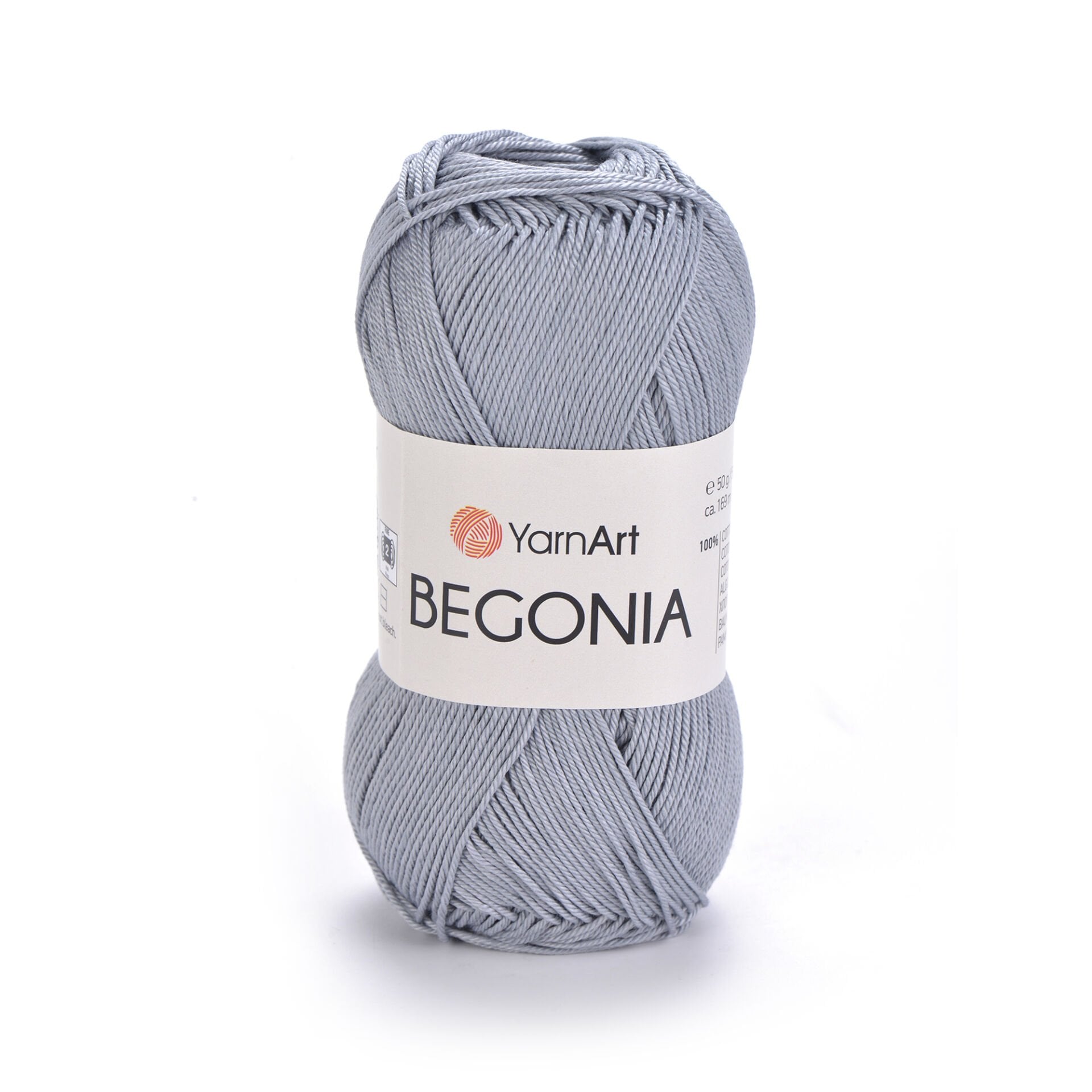 YARNART BEGONIA - MERSERİZE EL ÖRGÜ İPİ AÇIK LİLA - 5049 YARNART