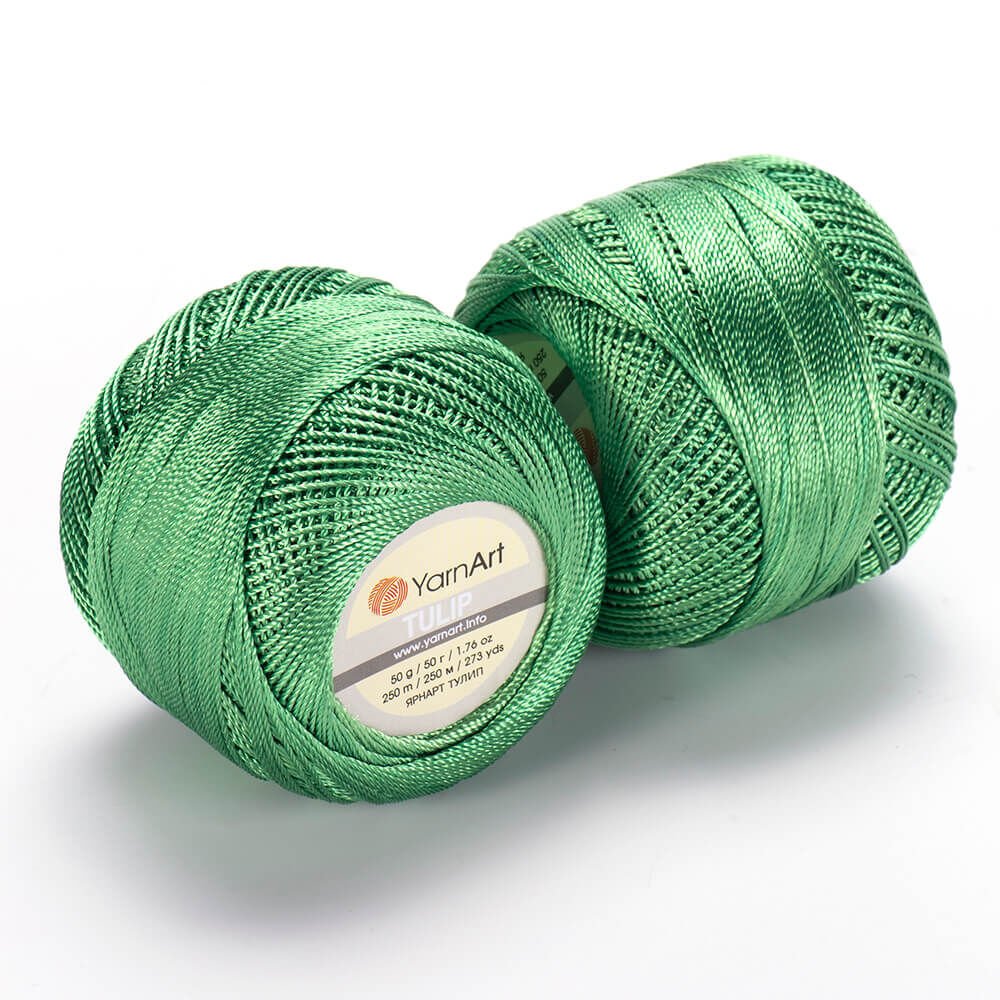ooo112 　marihoja Abaca Lace Tulip YARNART TULIP - IŞILTILI DANTEL İPİ TURKUAZ - 480 YARNART DANTEL