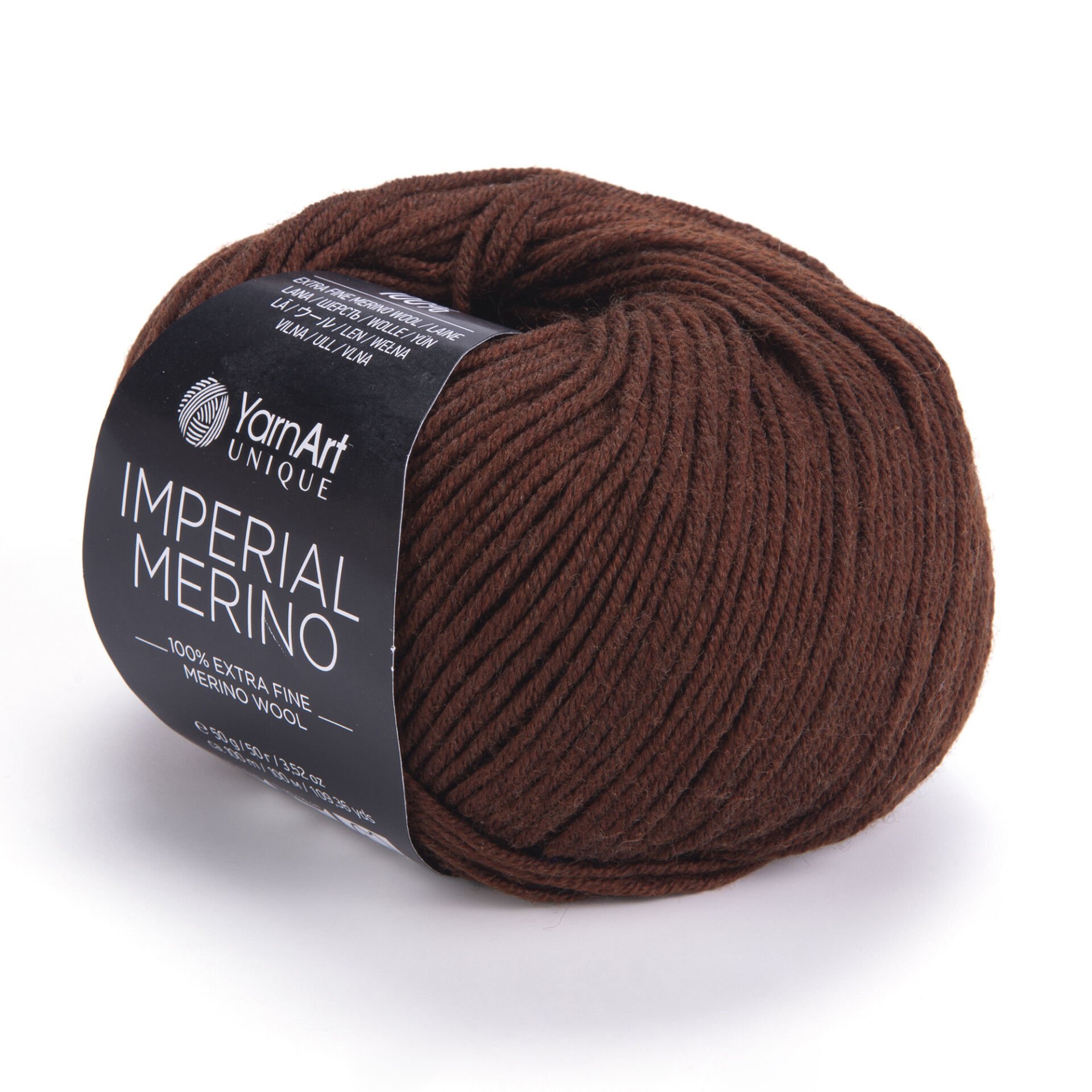 YARNART IMPERIAL MERINO - EL ÖRGÜ İPİ KOYU KAHVERENGİ - 3311