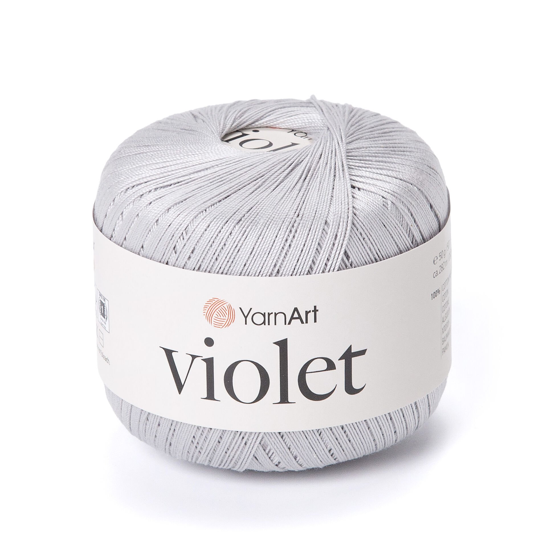 YARNART VIOLET - MERSERİZE DANTEL İPİ 5049 - LİLA YARNART DANTEL
