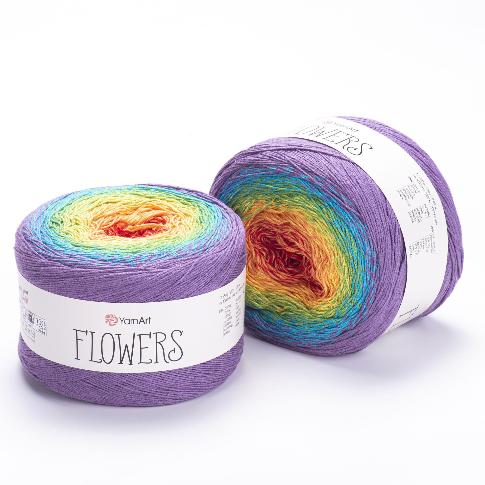 YARNART FLOWERS - EBRULİ EL ÖRGÜ İPİ EBRULİ - 277 YARNART YAZLIK İPLER