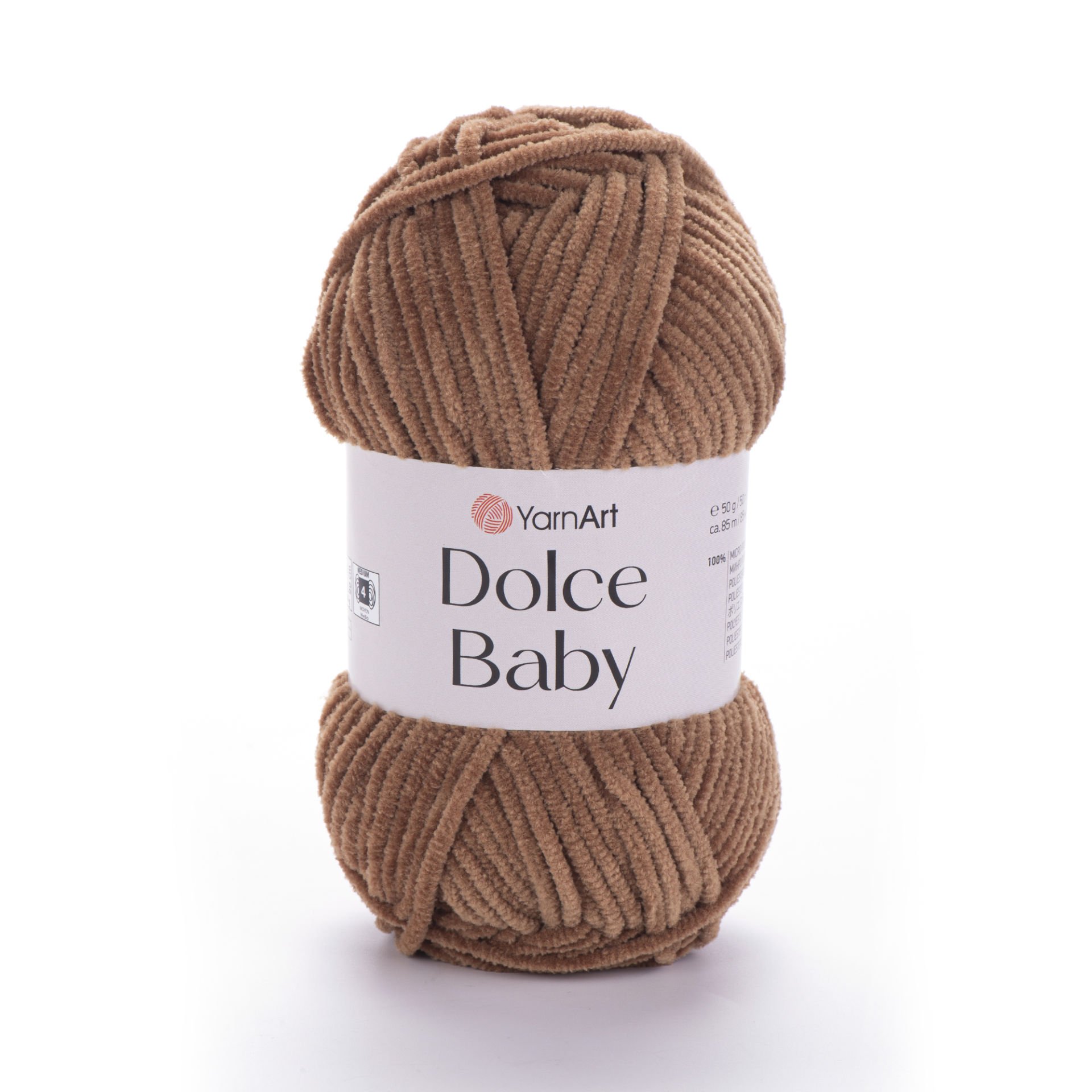 YARNART DOLCE BABY - KADİFE, BEBEK EL ÖRGÜ İPİ BEJ - 747 YARNART