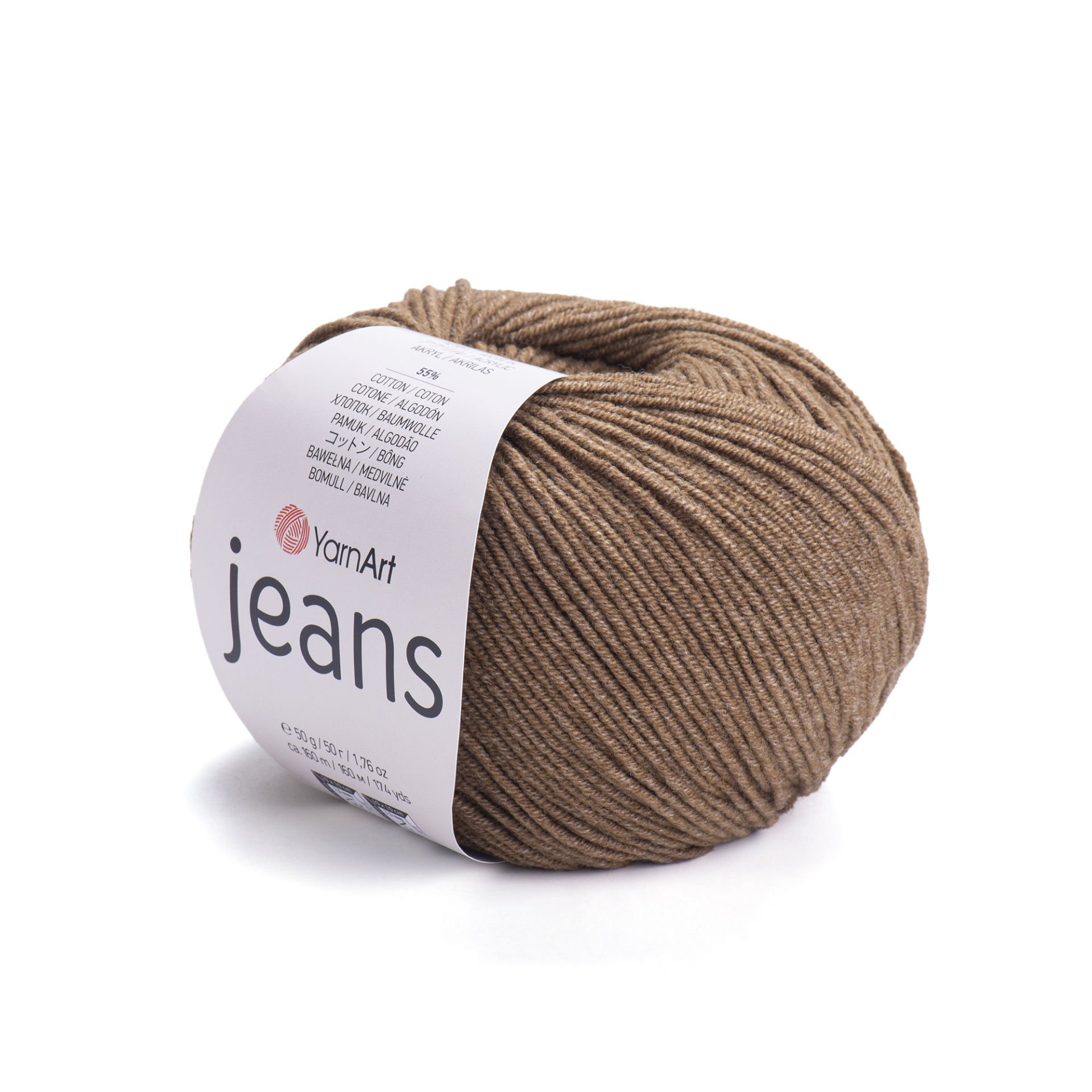 YARNART JEANS - EL ÖRGÜ İPİ HARDAL - 84 YarnArt Jeans El Örgü İpi