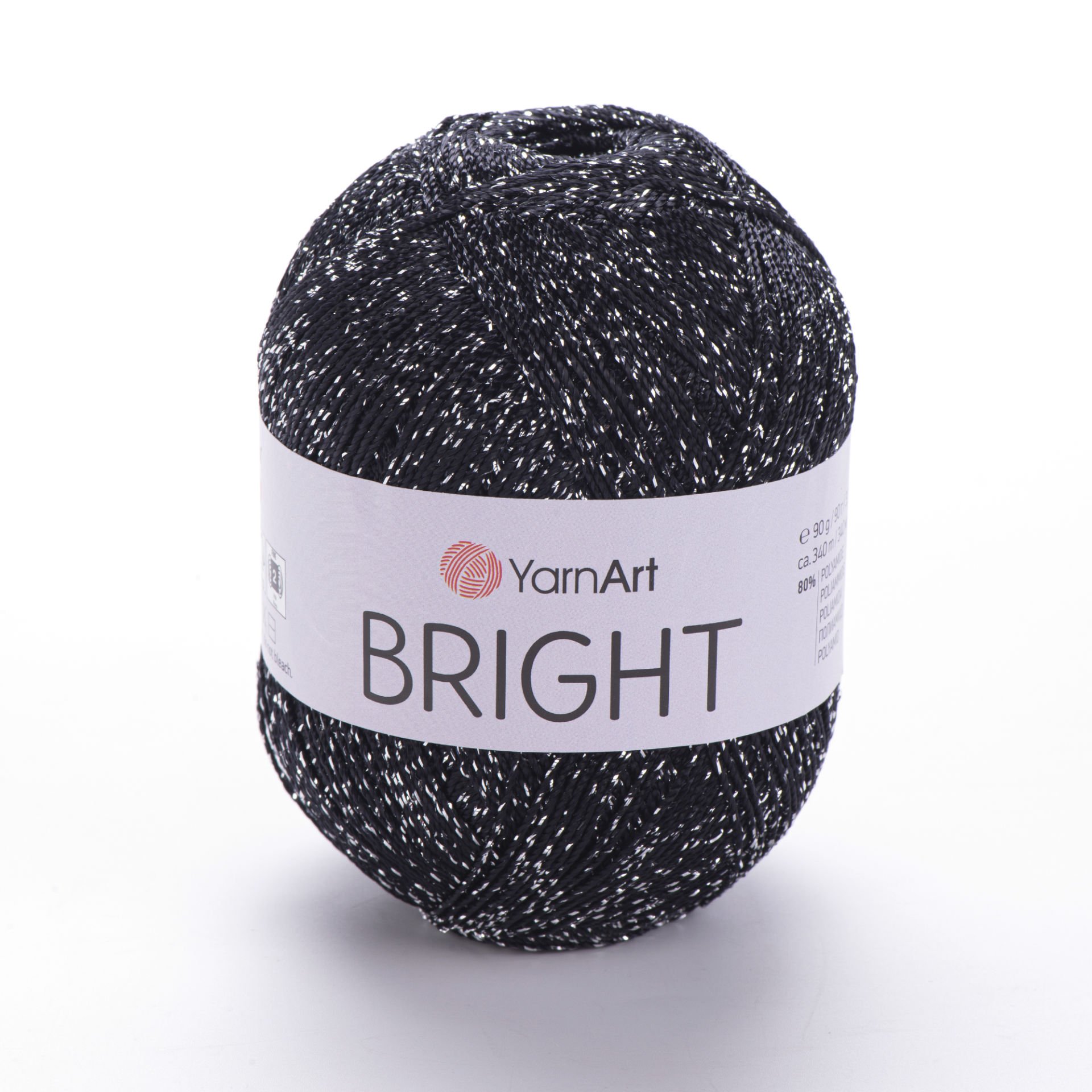 Tuluum Shimmering / 7枚まとめて YARNART BRIGHT - SİMLİ EL ÖRGÜ İPİ SİMLİ - 107 YARNART TÜYLÜ